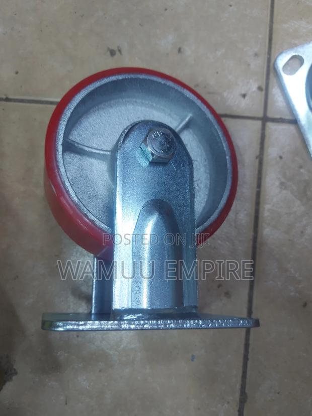 Heavy-duty Rigid (Non-swivel) Plate Caste 4inch,5 And 6 - thumbnail 5
