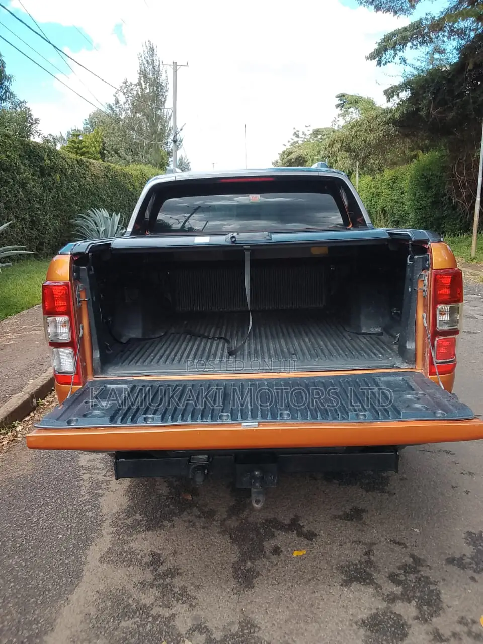 Ford Ranger Wildtrak 2017 Orange