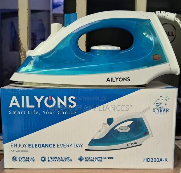 Ailyons Electric Steam Iron Fast Heating