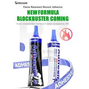 Mechanic Adhesive Flame Retardant Rework R7 Black And Clear