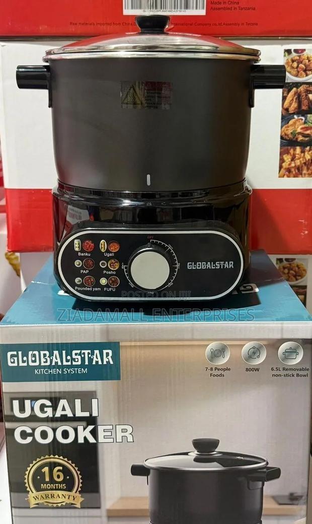 Globalstar Ugali Cooker Effortless Ugali, Perfect Every Time