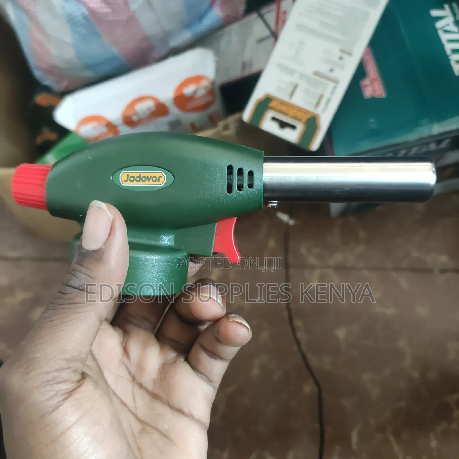 Flame Gun Jadever Propane Gas Ignition Blow Grill Safety Lighter Torch