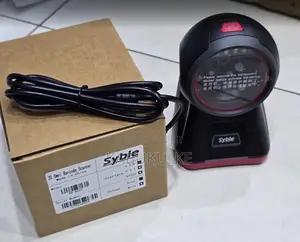Xb-8602 2d Desktop Table Mount Barcode Round Barcode Scannner
