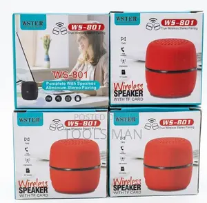 Wireless Speaker-Compact Sound.Usb,Tf Card Fm Radio.Wster Ws-801