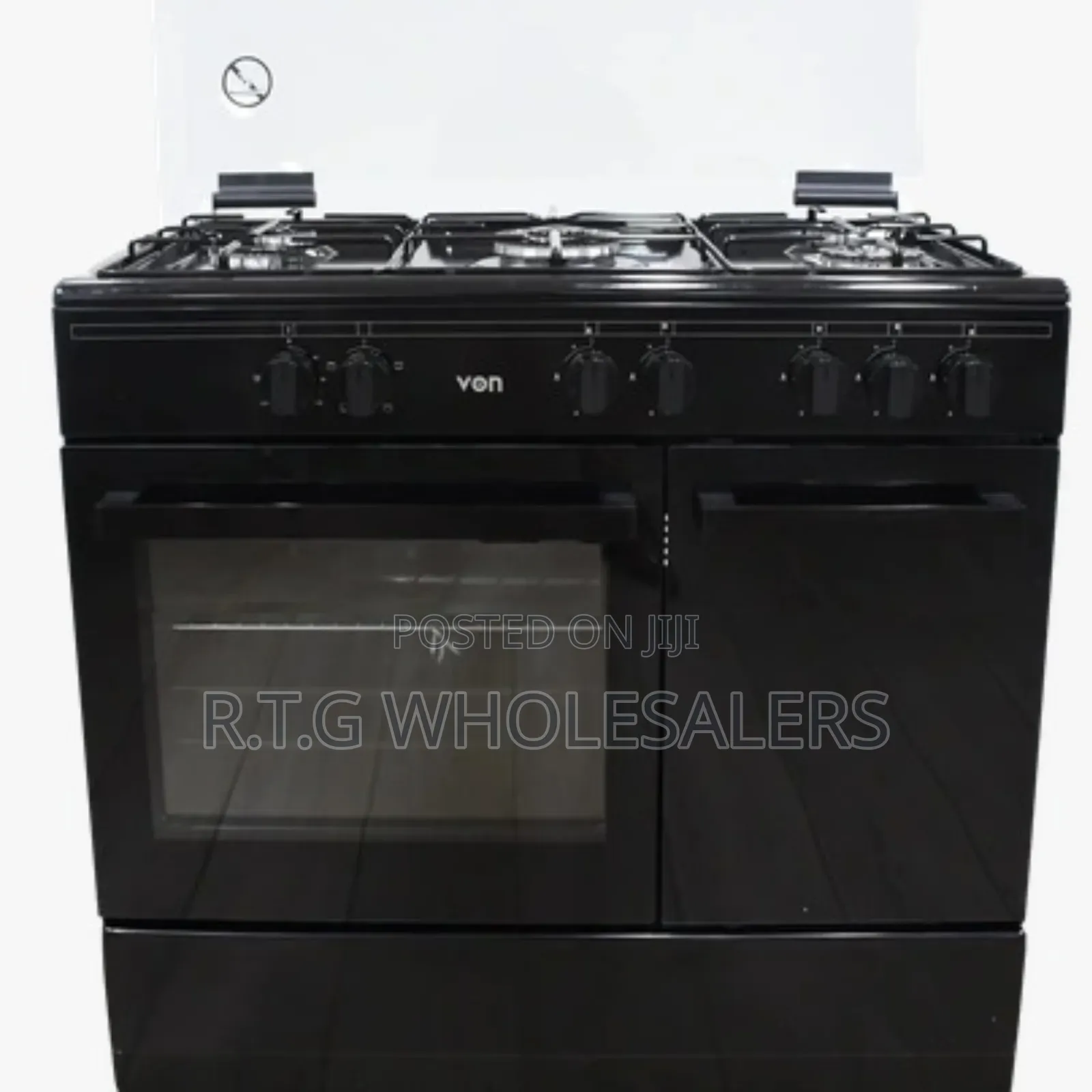 Von Vcf965031nsk 60x90 Freestanding 5 Gas Cooker With Oven