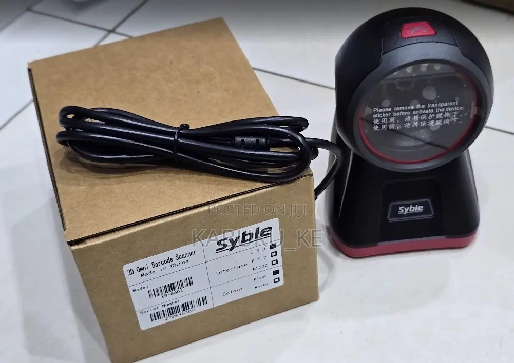 Round Table Mount Barcode Scanner Xb 8602