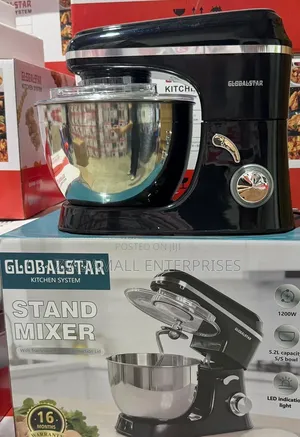 5.2 Litres Globalstar Commercial Stand Mixer Kitchen System