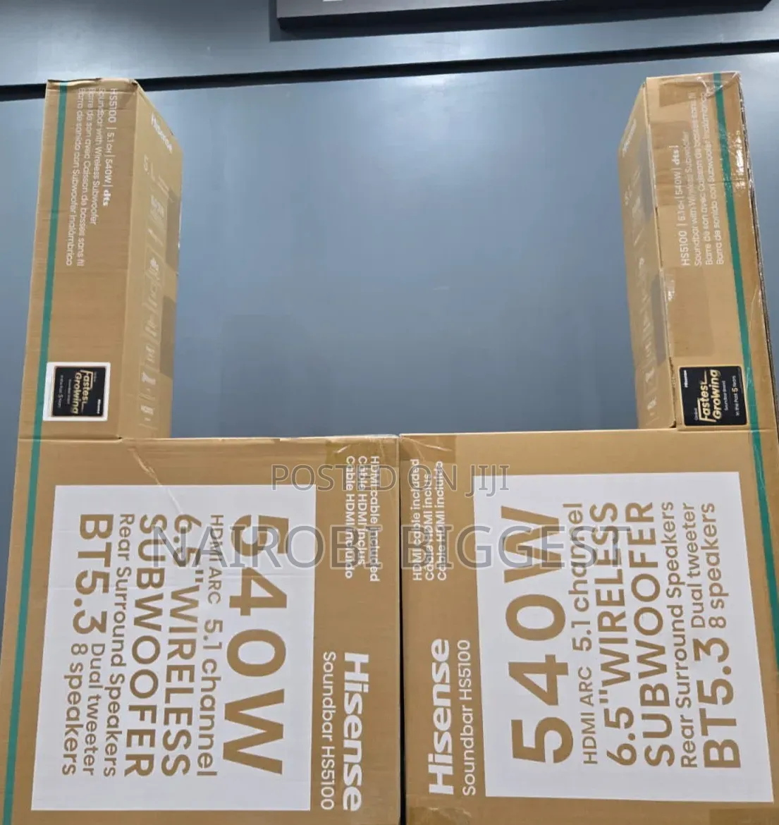 Hisense Hs5100 540 Watts Soundbar