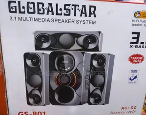 Globalstar 3.1ch Home Theater System – X-Bass Woofer