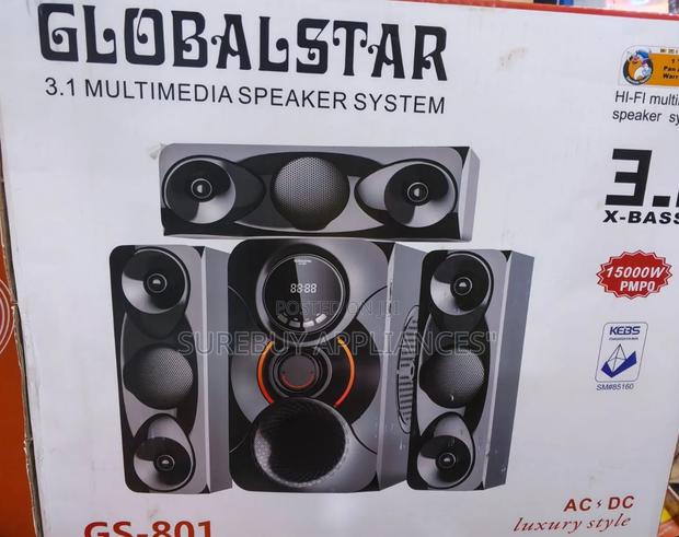 Globalstar 3.1ch Home Theater System – X-Bass Woofer