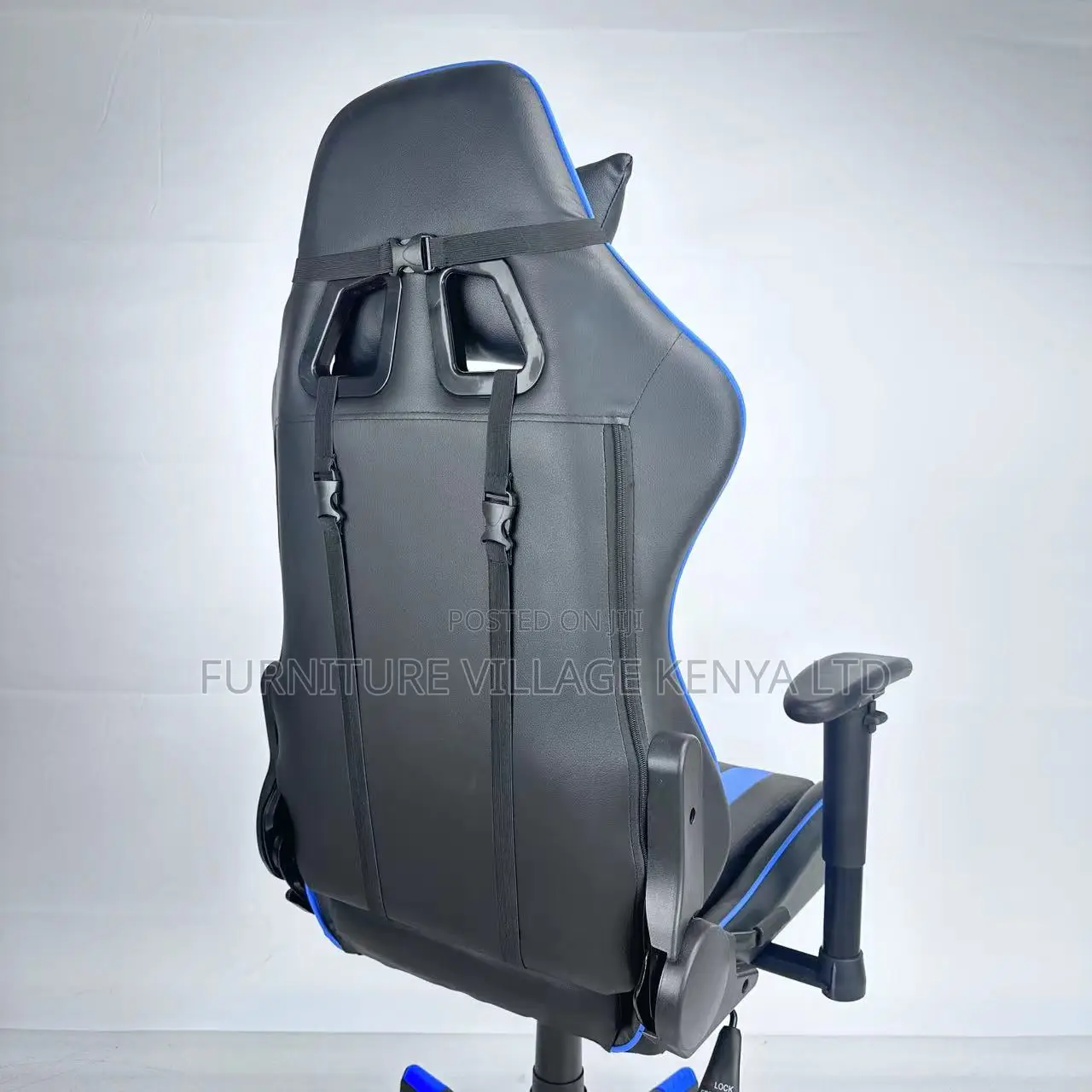 Egronomic Swivel Leather Gaming Desk Chair