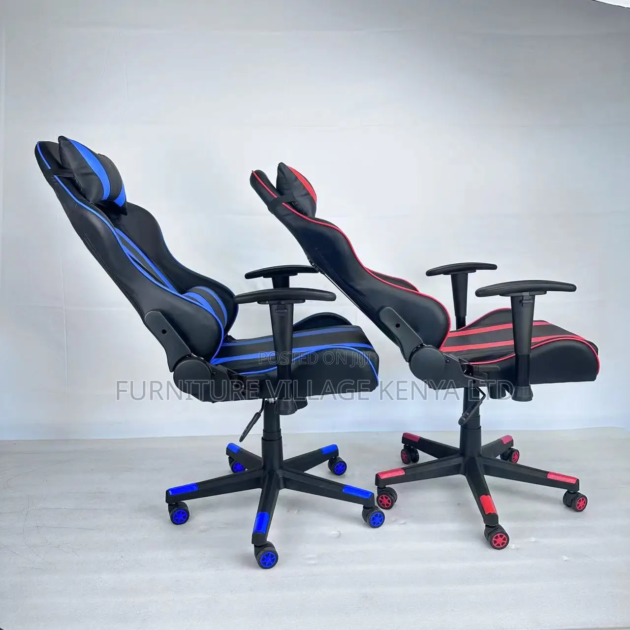 Egronomic Swivel Leather Gaming Desk Chair
