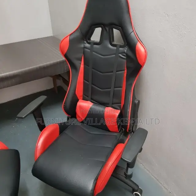 Egronomic Swivel Leather Gaming Desk Chair