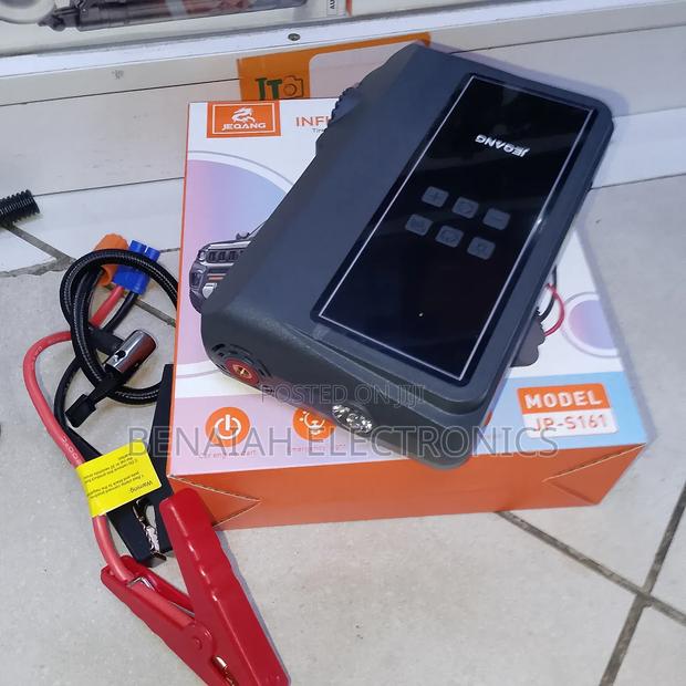 Car Jumpstarter 30000mah With Inbuilt Inflator,Flash Light