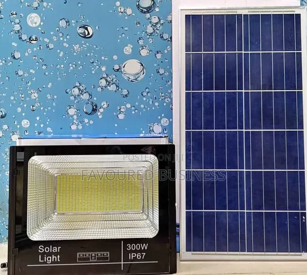 Powerful Dp Light 300w Solar Floodlight /Out Door Solar Flooding Panel