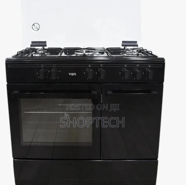 60*90 Von Vcf965031nsk Freestanding Cooker 5 Burner