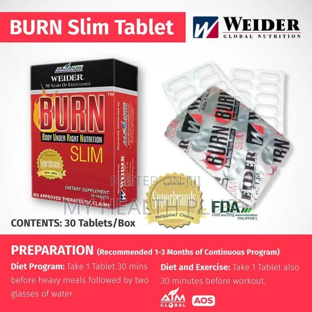 Original Burn Slim Tablets-Lose Weight Naturally and Fast.