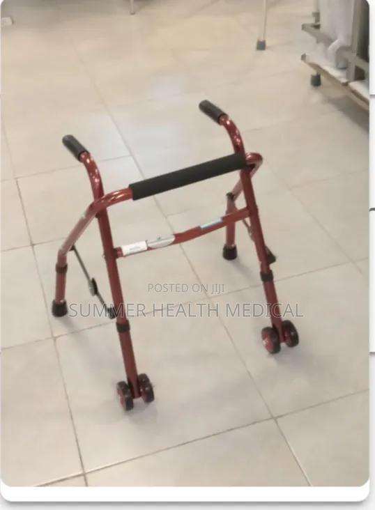 Pediatric Walking Frame With Wheels - main view