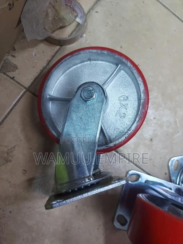 6-inch Heavy-duty Swivel Caster Wheel With And Without Brakes