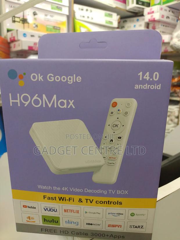 H96 Max Ok Google Android Tv Box - thumbnail 3
