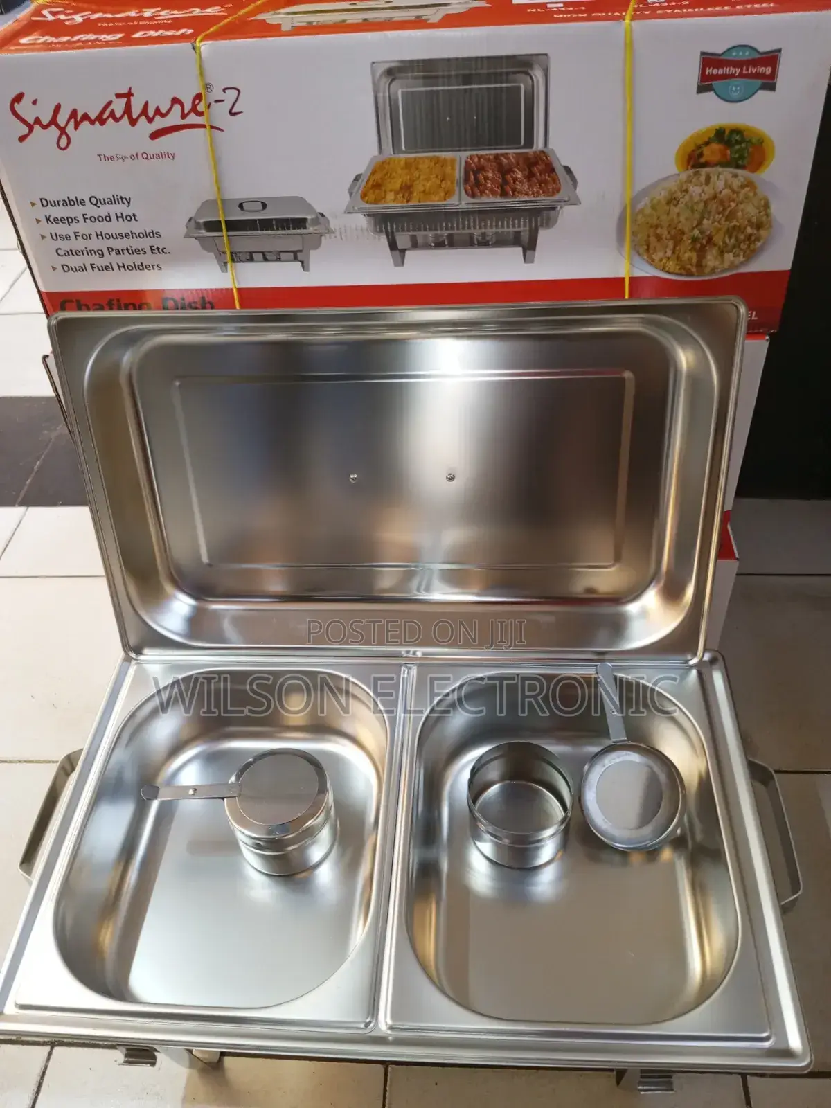 Signature Chaffing Dishes. Set