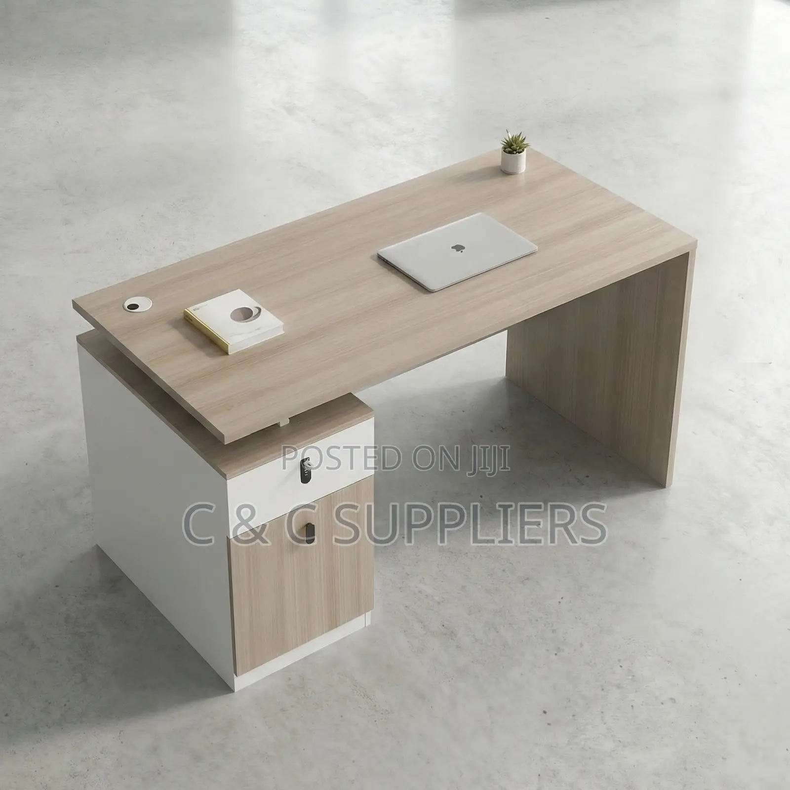 Office Tables; Office Desk With Ample Storage - 120cm