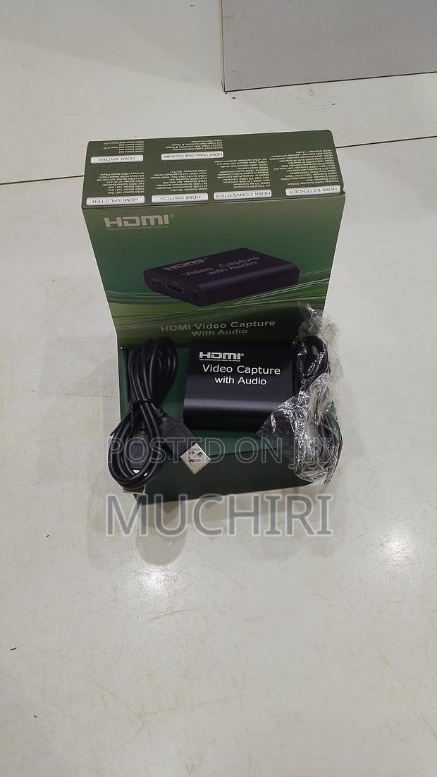 Hdmi Video Capture With Loop Hmi, Microphone and Jack