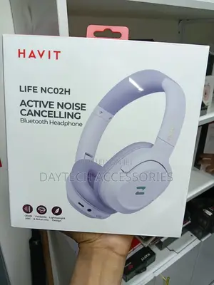 The Havit Life Nc02h Active Noise Cancelling Bluetooth Headphone.