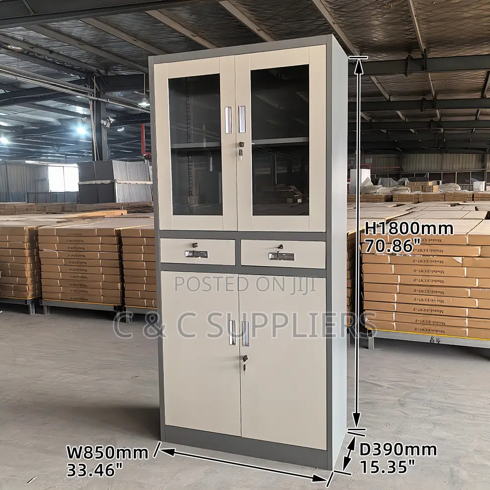 Office Cabinets; Office Storage Cabinet With Adjustable Shelves