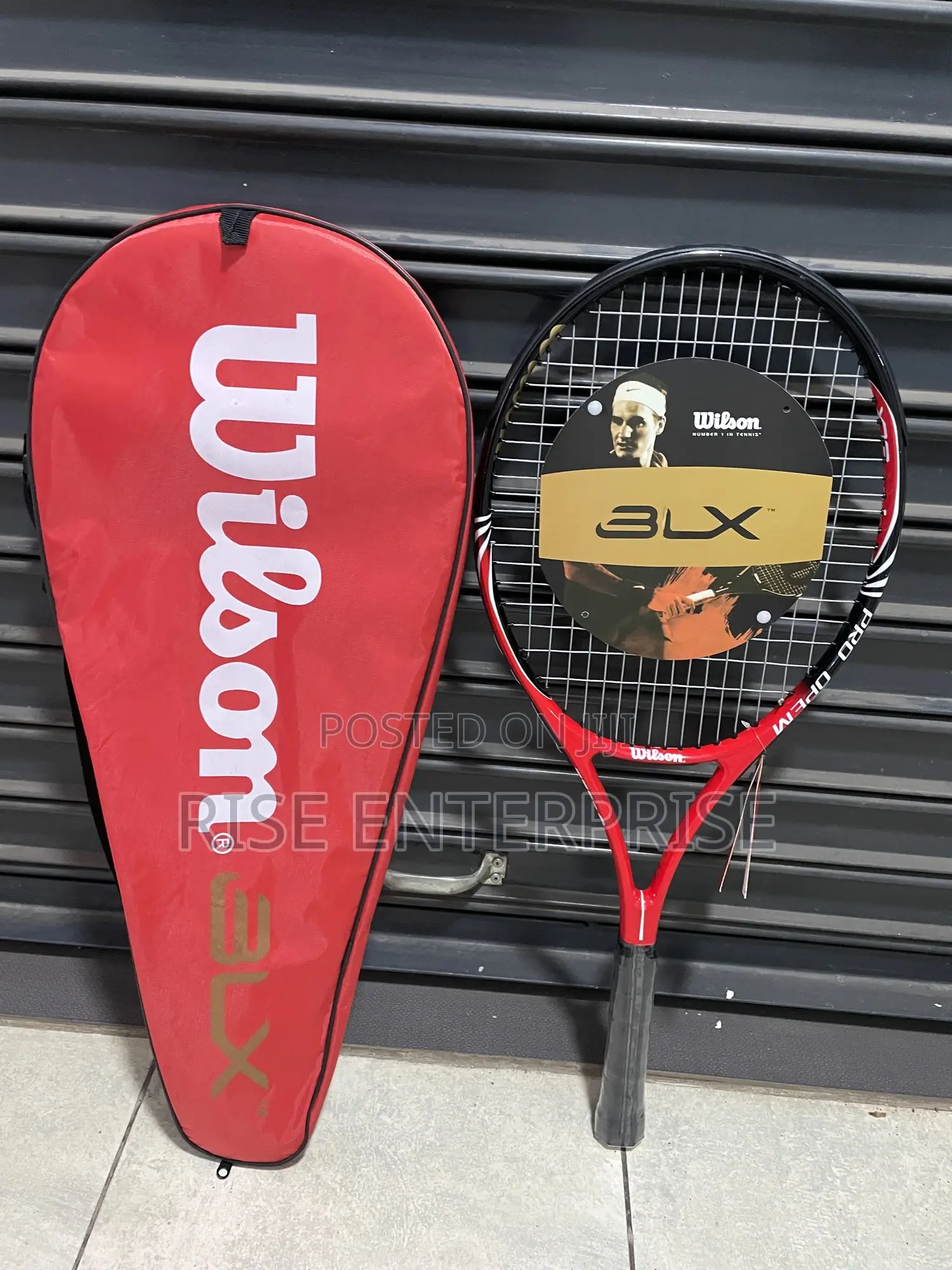 Wilson BLX Lawn Tennis Racket-Red