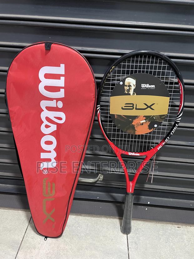 Wilson BLX Lawn Tennis Racket-Red