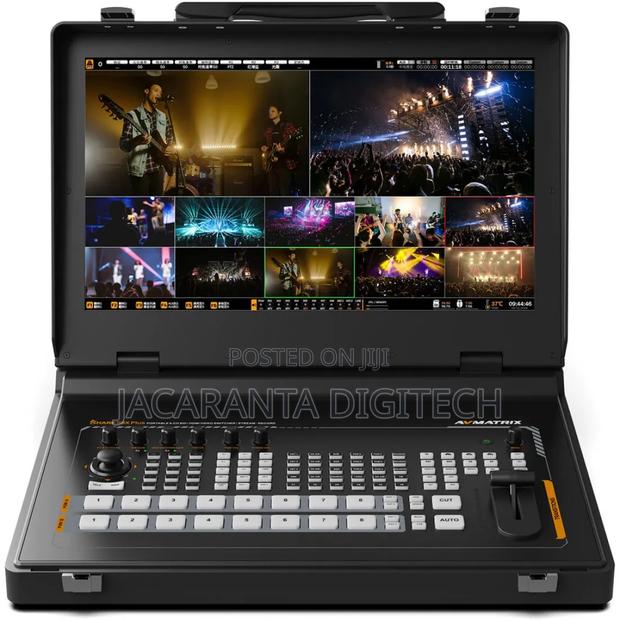 Avmatrix Shark S8x Plus 8-Channel Sdi/Hdmi Portable Video Switcher