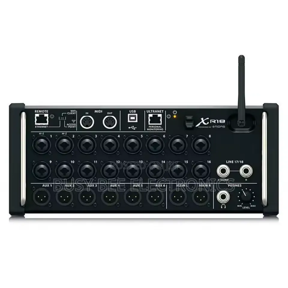 Xr18 Tablet-Controled Digital Audio Mixer
