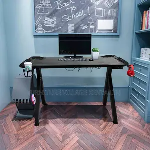1.2m Black Generic Imported Gaming Desk