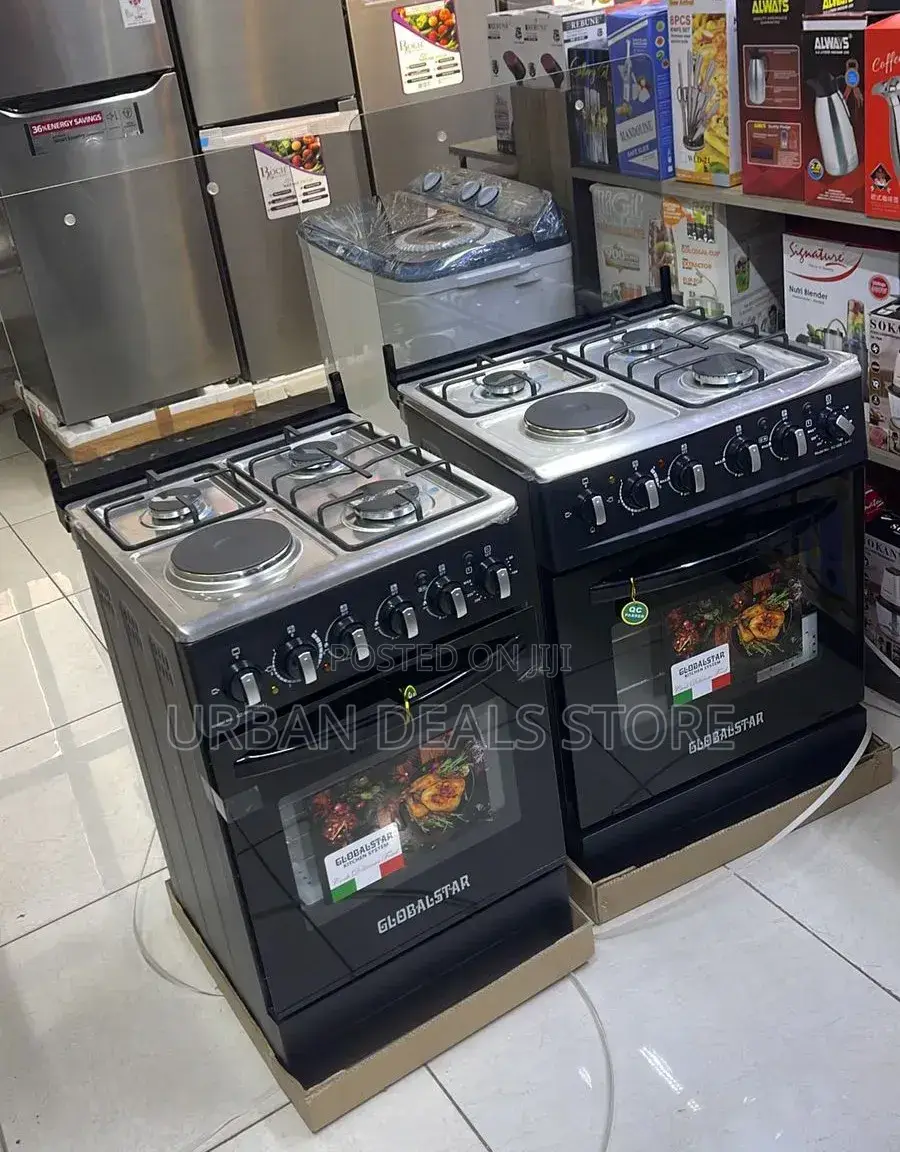 Globalstar Jet 3+1 Standing Cooker (50×55cm) – Black
