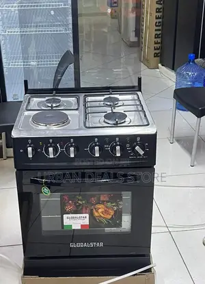 Globalstar Jet 3+1 Standing Cooker (60×60) – Black