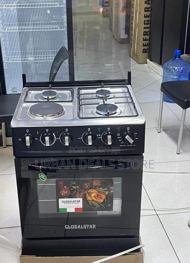 Globalstar Jet 3+1 Standing Cooker (60×60) – Black