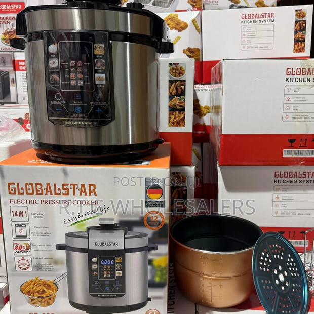 6 Litre Globalstar 14 Function Smart Pressure Cooker