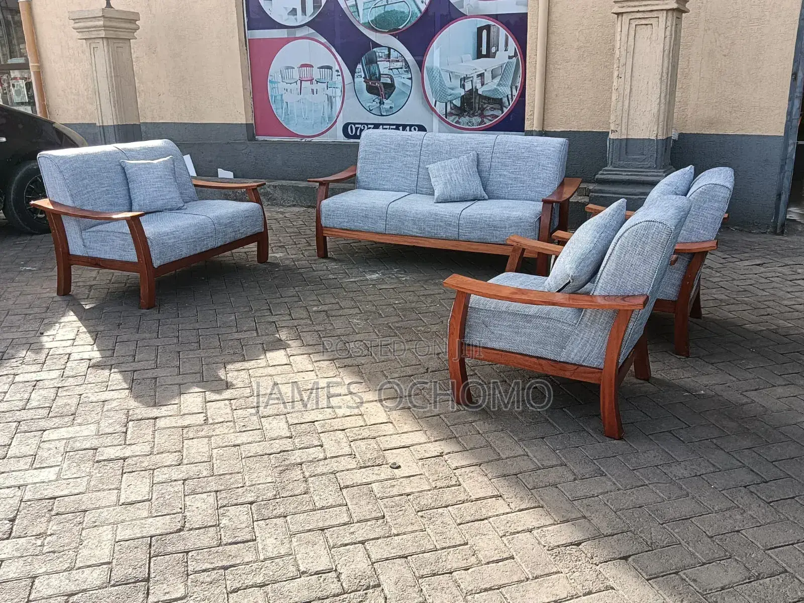 Open Sofa With Spring