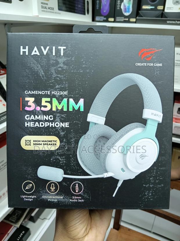 Havit Gamenote H2230e Wired Gaming Headset Powerful Stereo Sound - thumbnail 2