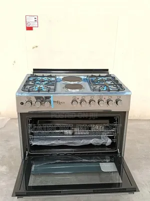 Roch Gas Cooker 90x60 Cm Model - Reck-9042-Ss 1. 90x60 Cm 2. ⁠4