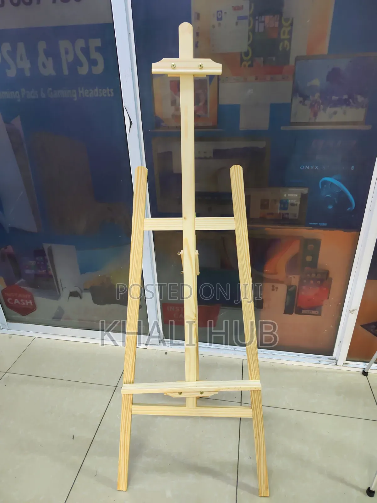 Display Easel Stand Wooden 1.5m – Weddings Signage Kenya