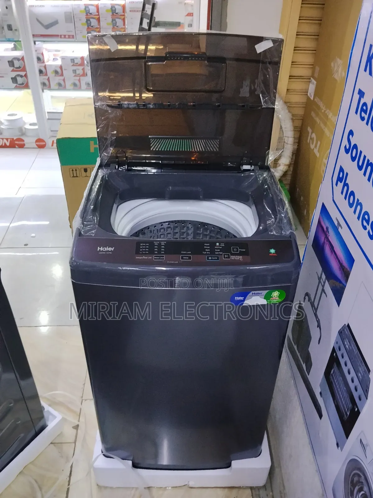 Haier 8kg Full Automatic Top Loader Washing Machines – Hwm80-1269s6