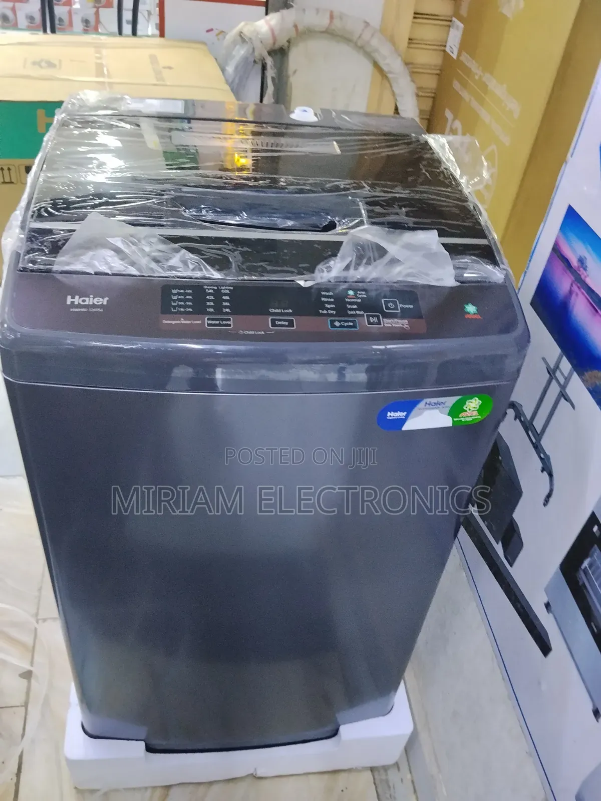 Haier 8kg Full Automatic Top Loader Washing Machines – Hwm80-1269s6