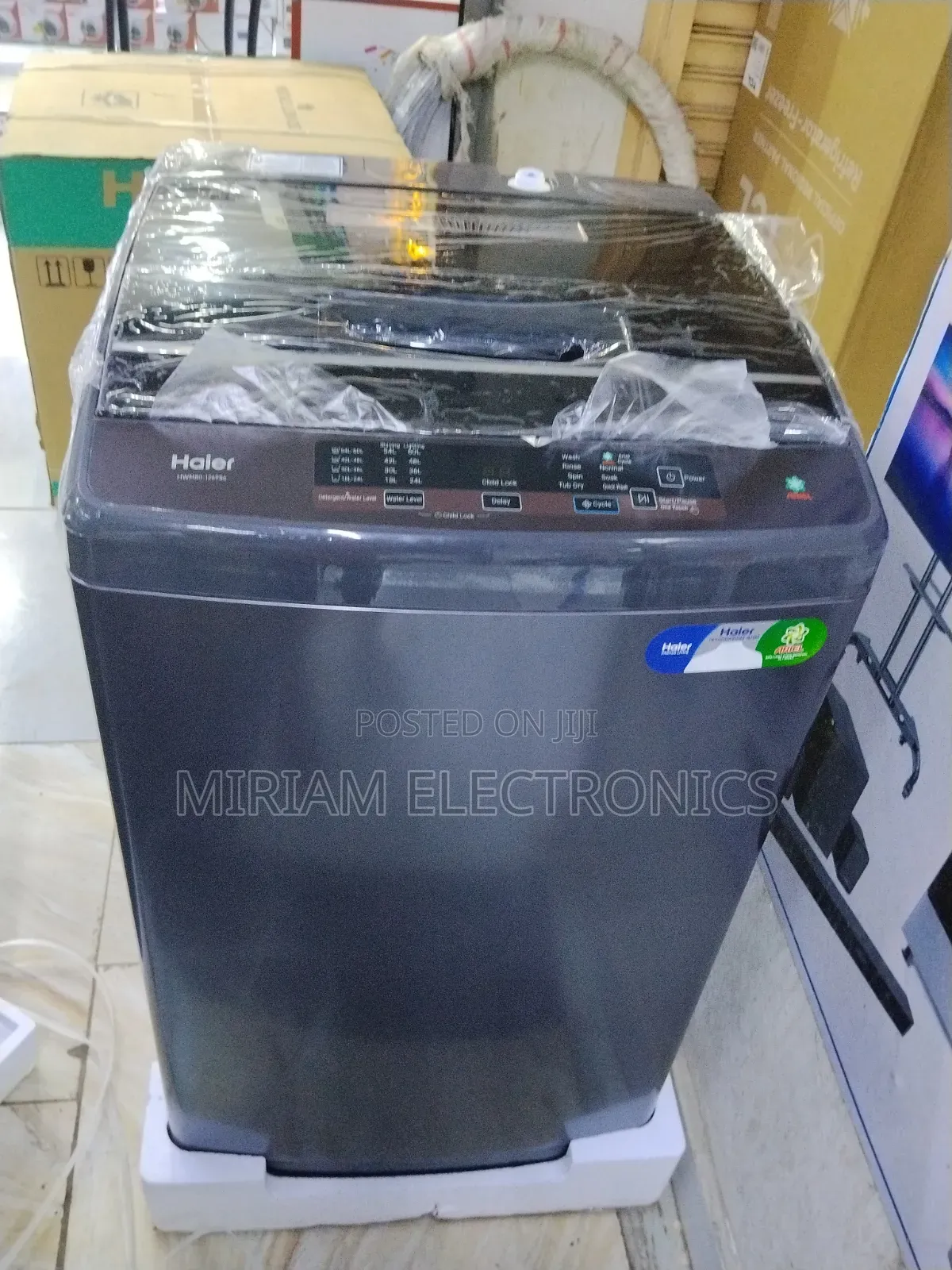 Haier 8kg Full Automatic Top Loader Washing Machines – Hwm80-1269s6