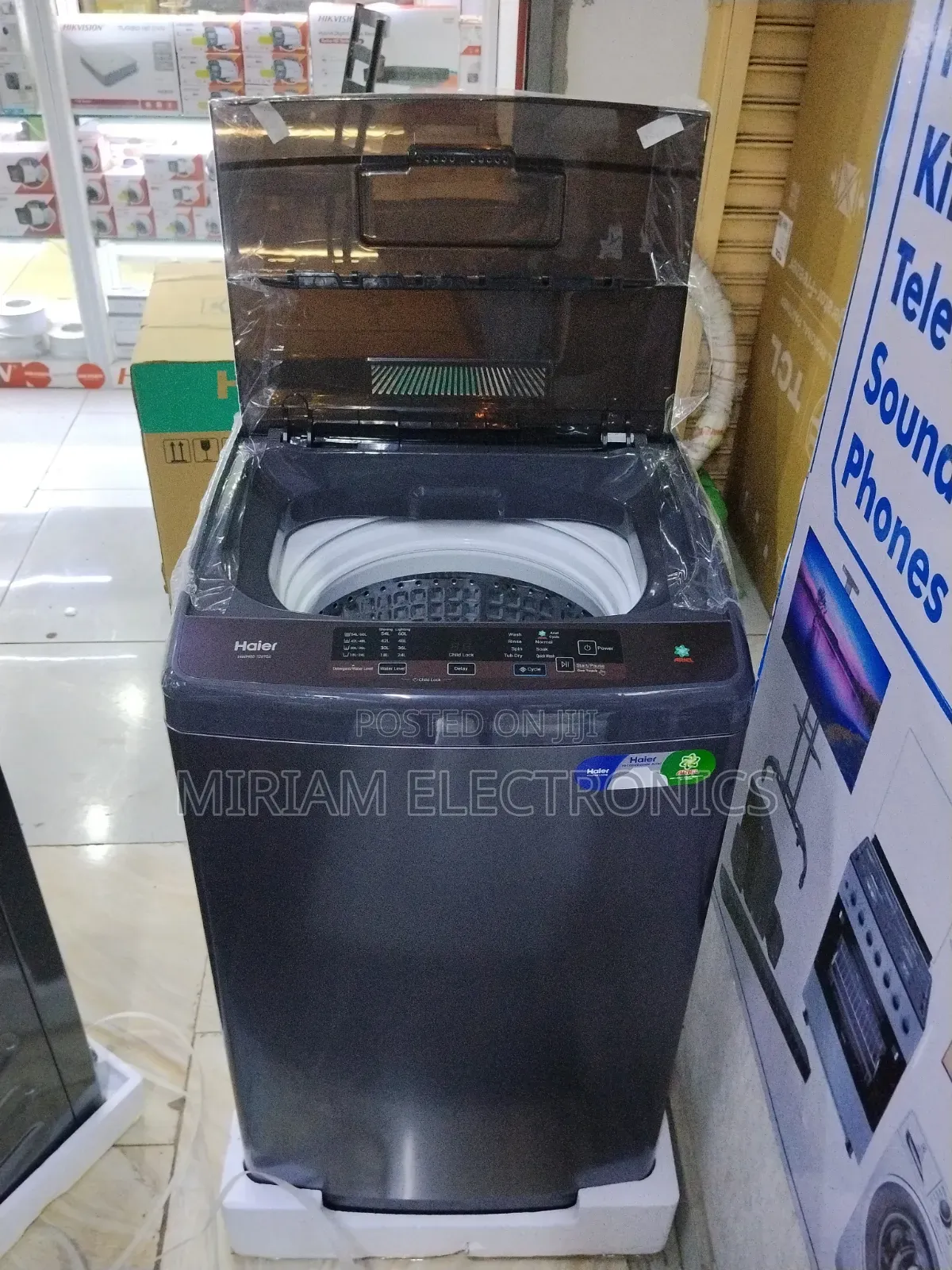Haier 8kg Full Automatic Top Loader Washing Machines – Hwm80-1269s6