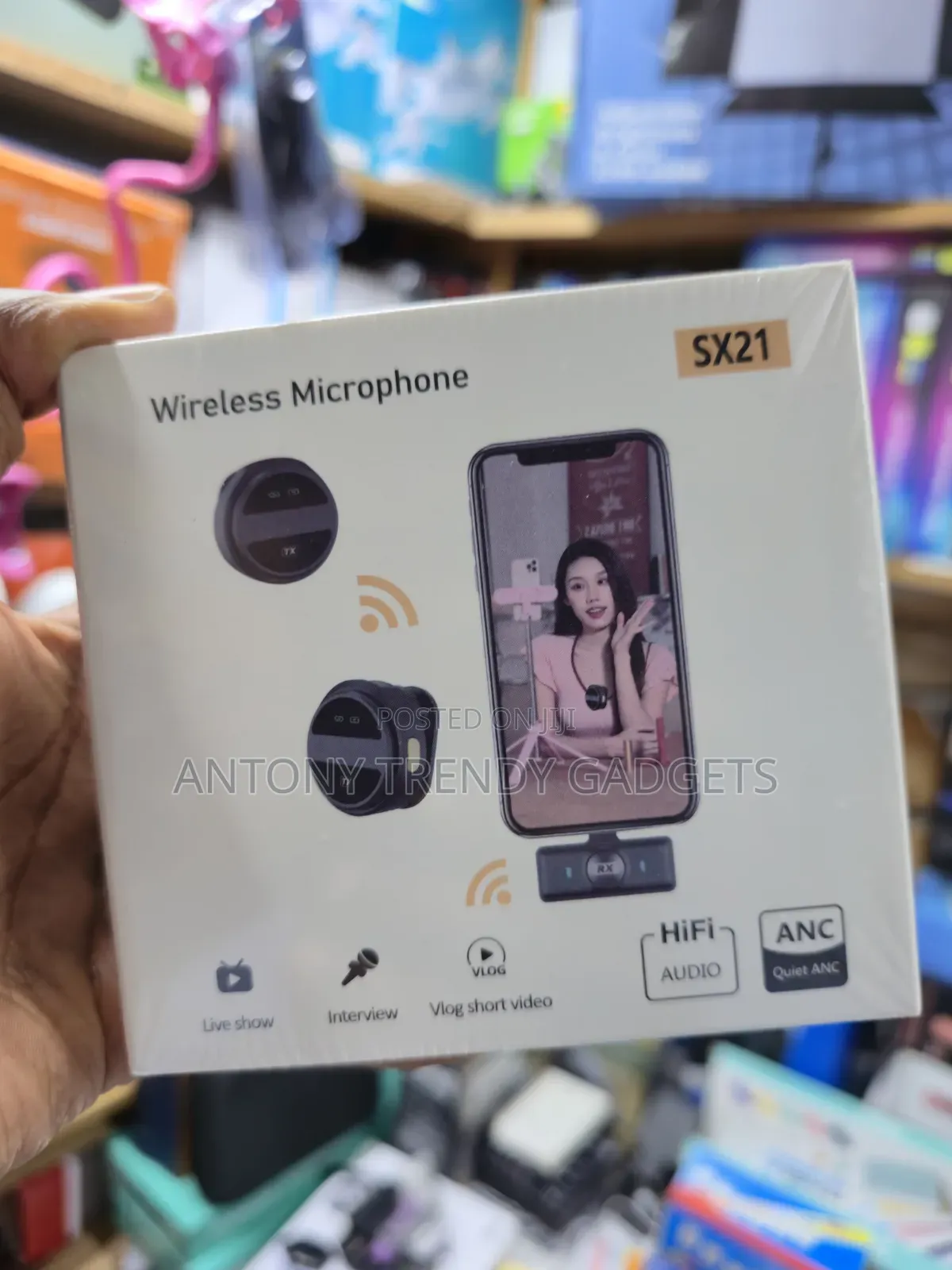 Sx21 Wireless Microphone – Clip-on Lavalier Mic | Hifi Audio