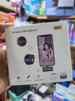 Sx21 Wireless Microphone – Clip-on Lavalier Mic | Hifi Audio