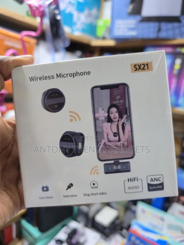 Sx21 Wireless Microphone – Clip-on Lavalier Mic | Hifi Audio - thumbnail 4