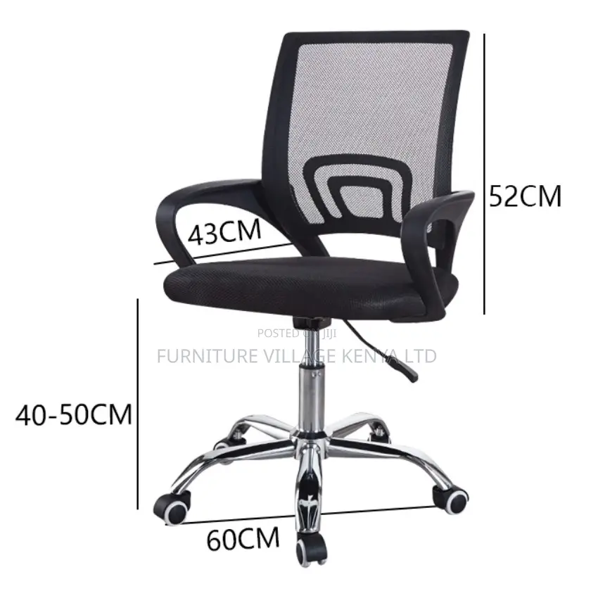 Mid-Back Swivel Clerical Mesh Study Chair